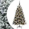 vidaXL Artificial Christmas Tree with Bauble 240 cm 300 LEDs