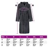 vidaXL Bathrobe KINN Anthracite XL Cotton