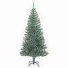 vidaXL Artificial Christmas Tree Snow Flocked with LED Light 180 cm