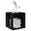vidaXL Side Table Black 33x33x34.5 cm Engineered Wood