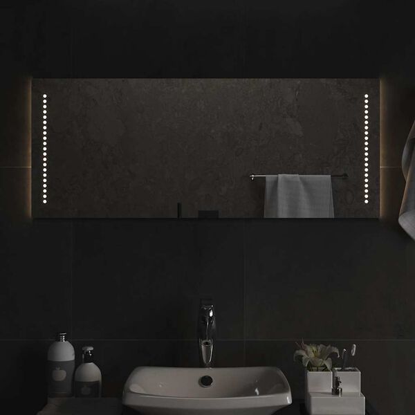 vidaXL LED Bathroom Mirror 100x40 cm