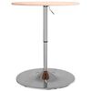 vidaXL Bar Table &Oslash;60x89.5 cm Solid Wood Oak