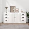 vidaXL Sideboards 3 pcs White Engineered Wood