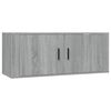 vidaXL 5 Piece TV Cabinet Set Grey Sonoma Engineered Wood