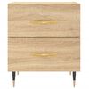 vidaXL Bedside Cabinet Sonoma Oak 40x35x47.5 cm Engineered Wood