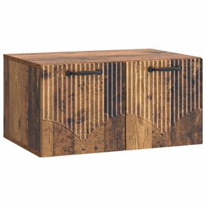 vidaXL Wall-Mounted TV Cabinet Old Wood 59.5 x 41 x 30 cm