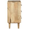 vidaXL Drawer Cabinet 70x35x70 cm Solid Wood Mango