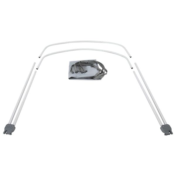 Intex Boat Canopy Grey 160x142 cm Oxford Fabric