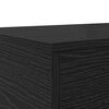 vidaXL Bed Drawers Black Oak 75 x 36.5 x 16.5 cm Engineered Wood