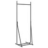 vidaXL Clothes Rack Black 62 x 48 x 158 cm Steel