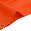 vidaXL Tarpaulin 650g / m² Orange 4 x 8 m Canvas with PVC Coating