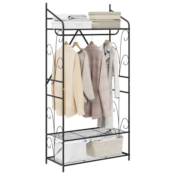 vidaXL Open Wardrobe Plain 78 x 36 x 158 cm
