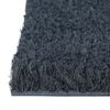 vidaXL Door Mat Dark Grey Half Round 40x60 cm Tufted Coir