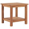 vidaXL Coffee Table 45x45x45 cm Solid Teak Wood
