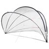 vidaXL Pool Dome Folding Manual Transparent 500 x 500 x 236 cm PVC