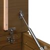vidaXL Storage Box Honey Brown 60x32x45.5 cm Solid Wood Pine