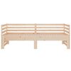 vidaXL Pull-out Day Bed without Mattress 2x(80x200)cm