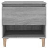 vidaXL Bedside Table Grey Sonoma 50x46x50 Engineered Wood