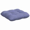 vidaXL Seat Cushions 4 pcs Jeans Blue 45 x 45 x 12 cm Fabric