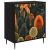vidaXL Chest of Drawers ZAANDAM Forest print 66 x 36.5 x 76 cm