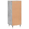 vidaXL Sideboard Concrete Grey 34.5x34x90 cm Engineered Wood