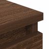 vidaXL TV Cabinet Brown Oak 40x35x54 cm Engineered Wood