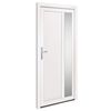 vidaXL Front Door White 98x200 cm PVC