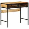vidaXL Writing Desk with Drawer Brown 80 x 50 x 75 cm Solid Mango Wood