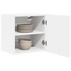 vidaXL Hanging Cabinet with Door White 40 x 31 x 40 cm Engineered Wood