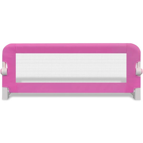 vidaXL Toddler Safety Bed Rail 102 x 42 cm Pink