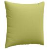 vidaXL Sofa Pillows 2 pcs Light Green 60 x 60 cm Fabric
