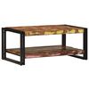 vidaXL Coffee Table Multicolour 90x50x38 cm Solid Wood Reclaimed