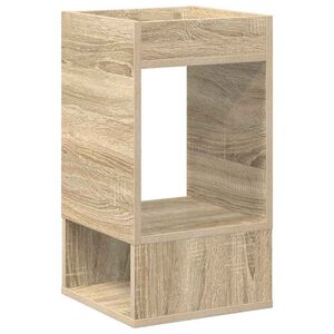 vidaXL End Table Sonoma Oak 30 x 30 x 56 cm Engineered Wood