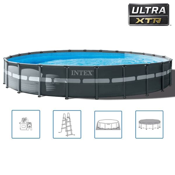 Intex Ultra XTR Frame Swimming Pool Set Round 732x132 cm 26340GN