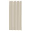 vidaXL Voile Curtain with Curtains 2 pcs Sand 225 x 140 cm Polyester