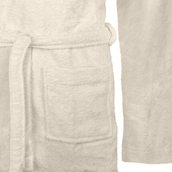 vidaXL Bathrobe KINN Cream L Cotton
