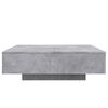 vidaXL Coffee Table Concrete Grey 100x100x31 cm Engineered Wood