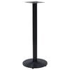 vidaXL Bistro Table Leg Black &Oslash;43x107 cm Cast Iron