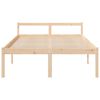 vidaXL Senior Bed without Mattress 140x190cm Solid Wood Pine