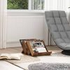 vidaXL Magazine Rack Old Wood 53 x 40 x 28.5 cm Engineered Wood