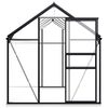 vidaXL Greenhouse with Base Frame Anthracite Aluminium 7.03 m²