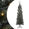 vidaXL Artificial Christmas Tree with 150 LEDs with Stand Green 150 cm