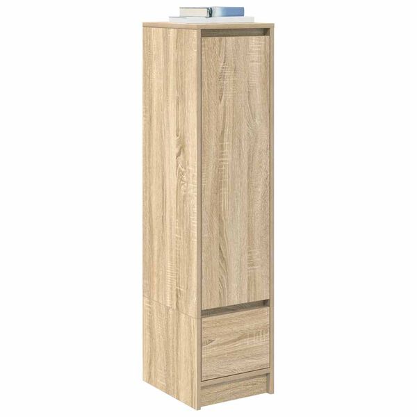 vidaXL Highboard Sonoma Oak 29.5x34x119.5 cm Engineered Wood
