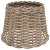 vidaXL Ceiling Lamp Shade Brown &Oslash;30x20 cm Wicker