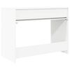 vidaXL Desk with Drawer White 100 x 50 x 78 cm Engineered Wood