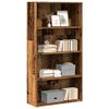 vidaXL Bookcase Old Wood 80x30x152 cm Engineered Wood