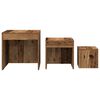 vidaXL Nesting Tables 3 pcs Old Wood Engineered Wood