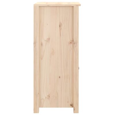 vidaXL Sideboards 2 pcs 40x35x80 cm Solid Wood Pine