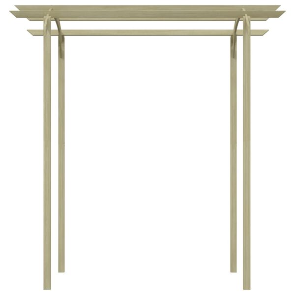 vidaXL Garden Pergola Impregnated Pinewood 180x197x210 cm