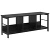 vidaXL Bookshelf 3-Tier 102 x 32 x 40.5 cm Engineered Wood Black Oak